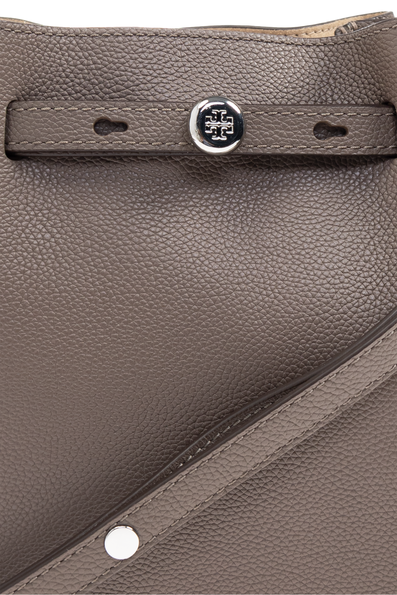 ハンドバッグ TORY BURCH Woman Handbag Grey 166982 250 トリーバーチ TORY BURCH TORY BURCH ハンドバッグ ROMY ロミー